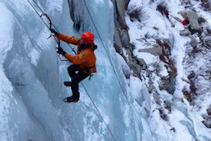 Ice Climbing - Introduction to Waterfall Ice